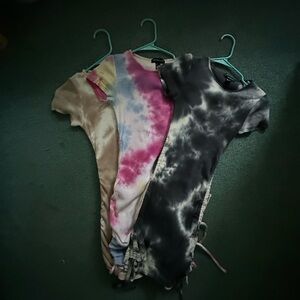 3 Tye dye Dresses